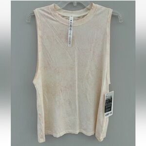NWT Lululemon All Yours Tank Top *Vitasea Cirrus Wash Strawberry Milkshake SZ: 4